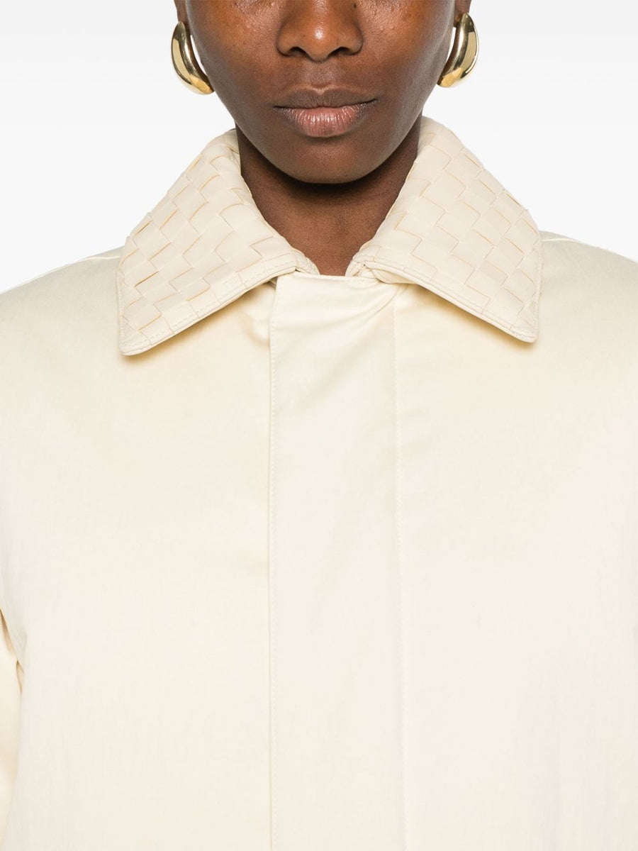 Bottega Veneta coats luxury designer piece front view