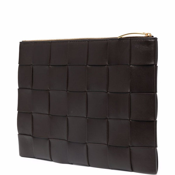 Bottega Veneta Bags? Bottega Veneta Women Cassette Medium Leather Pouch Luxury Designer Leather Handbag