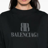 Balenciaga premium tee shirts detail and craftsmanship close-up