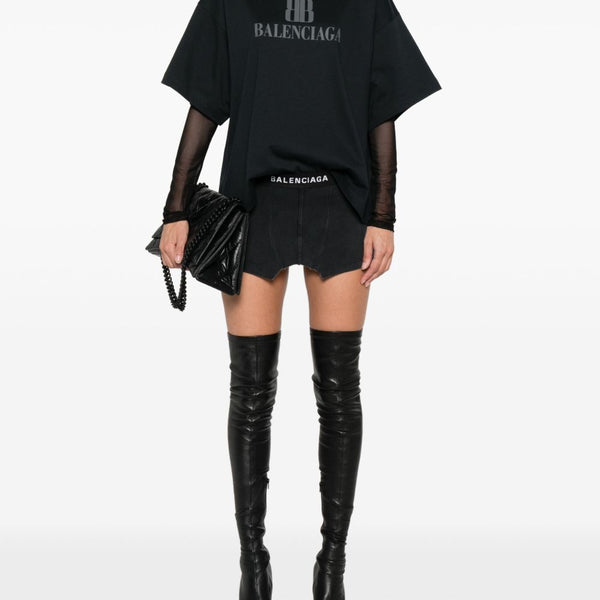 Balenciaga tee shirts side profile designer luxury fashion