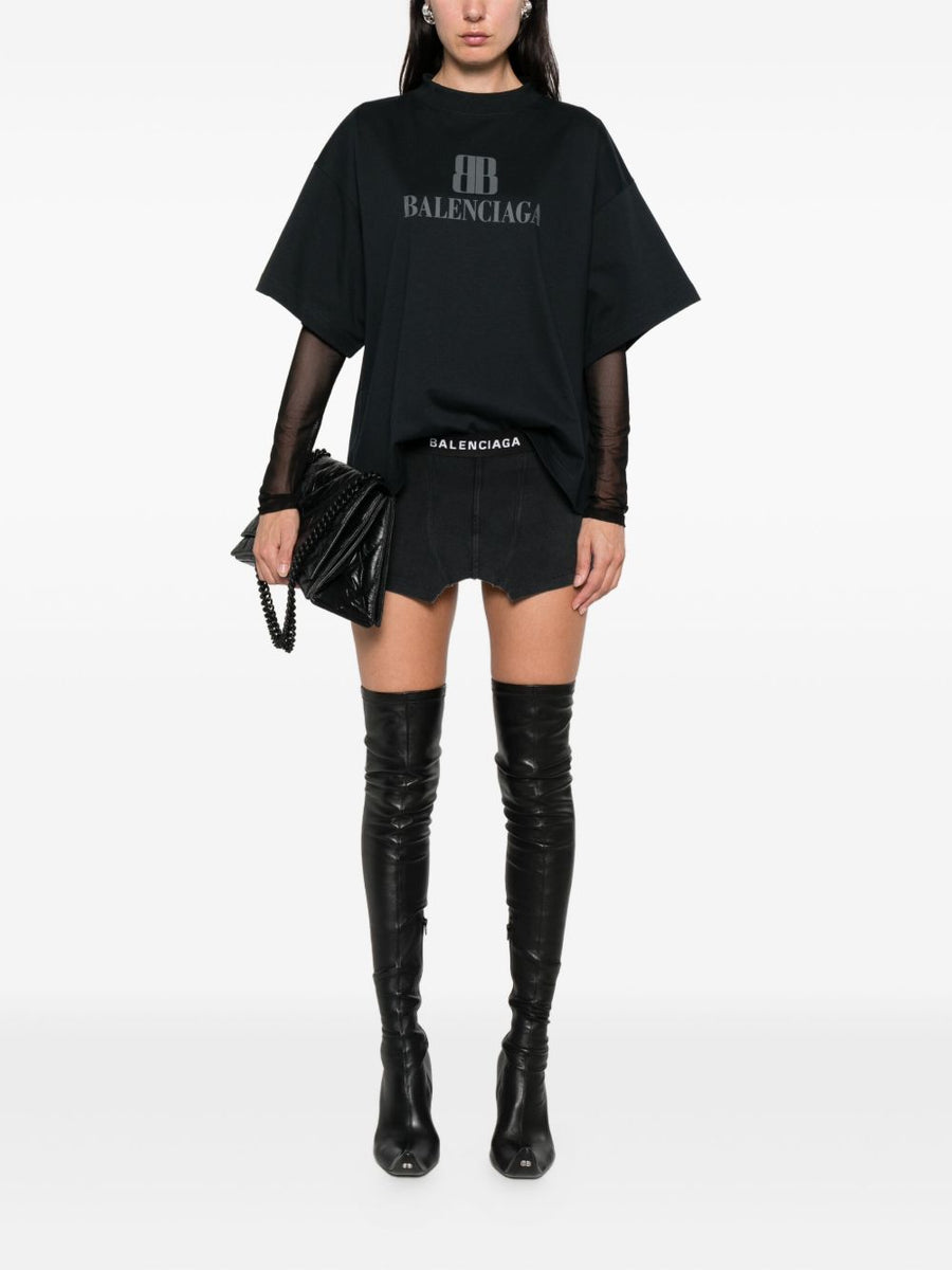 Balenciaga T-Shirts? Balenciaga Women Cropped T-Shirt M C Casual Everyday Designer Tee