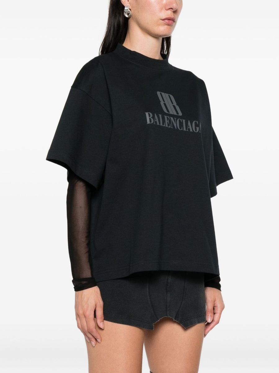 Balenciaga T-Shirts? Balenciaga Women Cropped T-Shirt M C Casual Everyday Designer Tee