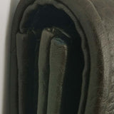 Close-up of 1973 bags hardware and fine stitching