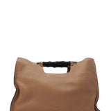 Bamboo bags luxury designer piece front view