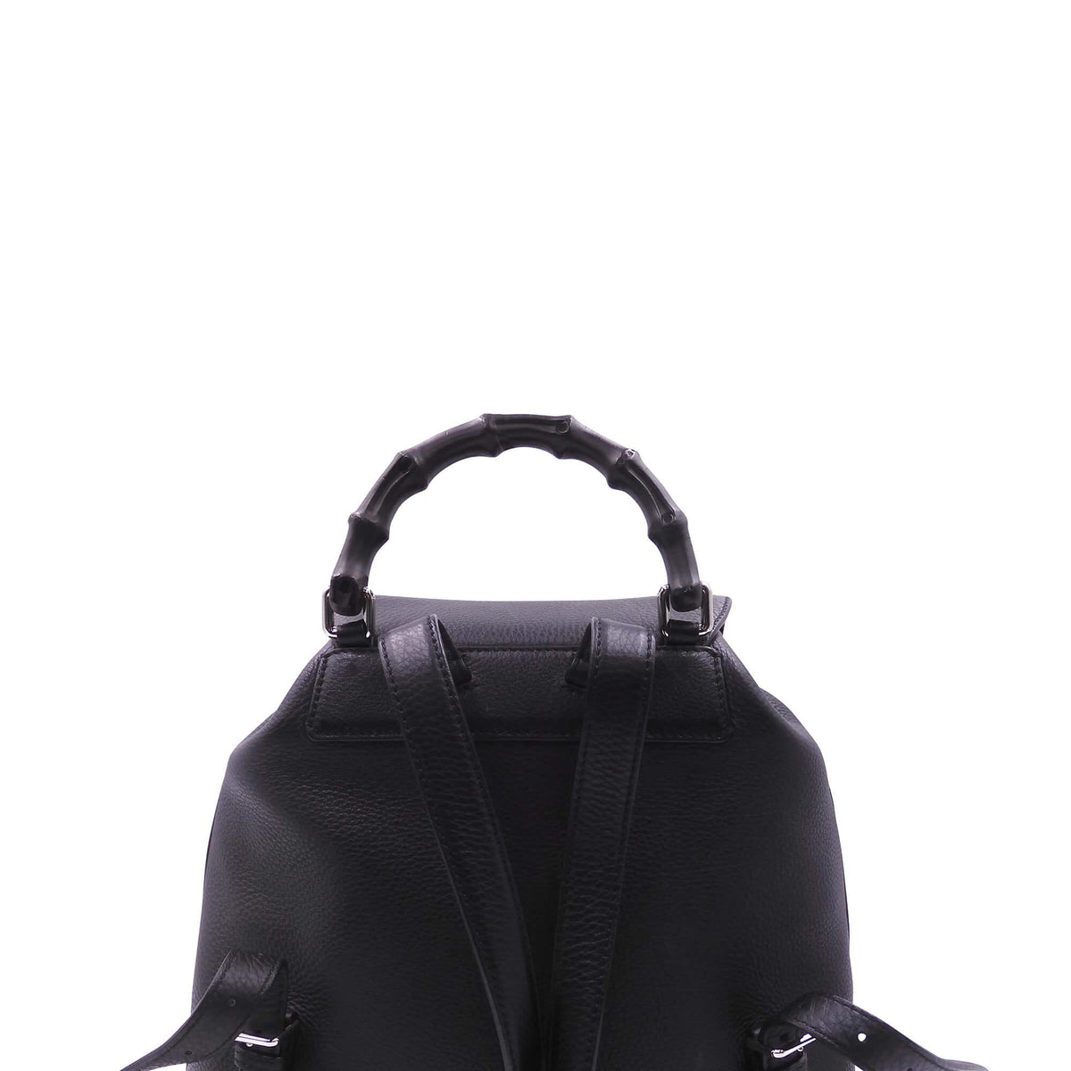 Gucci Bags? Gucci Bamboo Daily Backpack Black Luxury Designer Leather Handbag