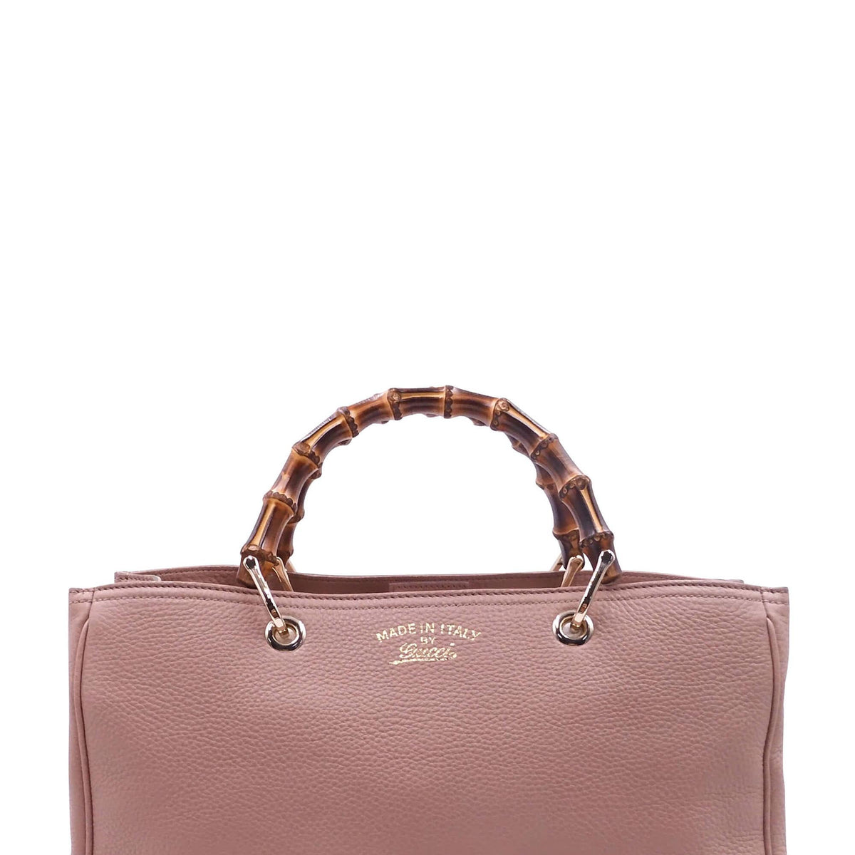 Bamboo bags luxury designer piece front view