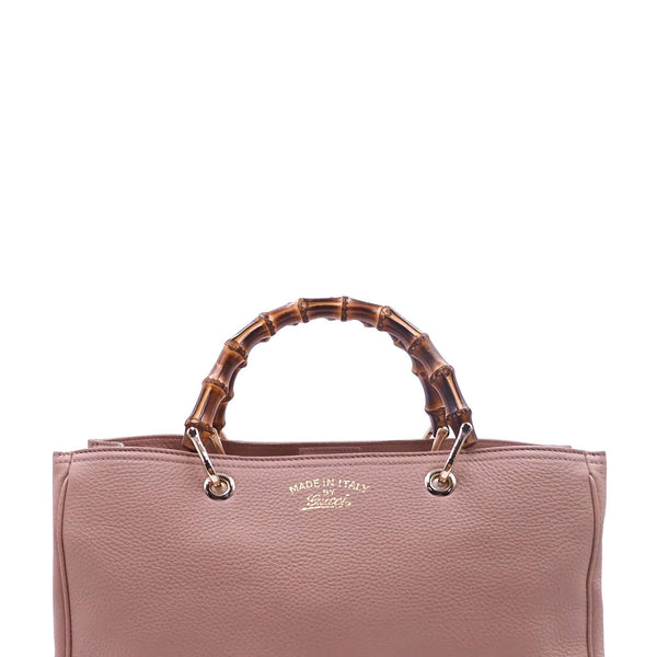 Bamboo bags luxury designer piece front view
