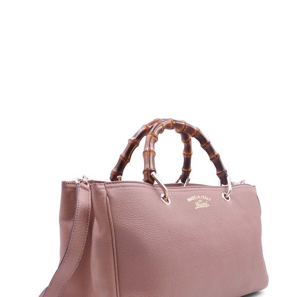 Bamboo premium bags detail and craftsmanship close-up