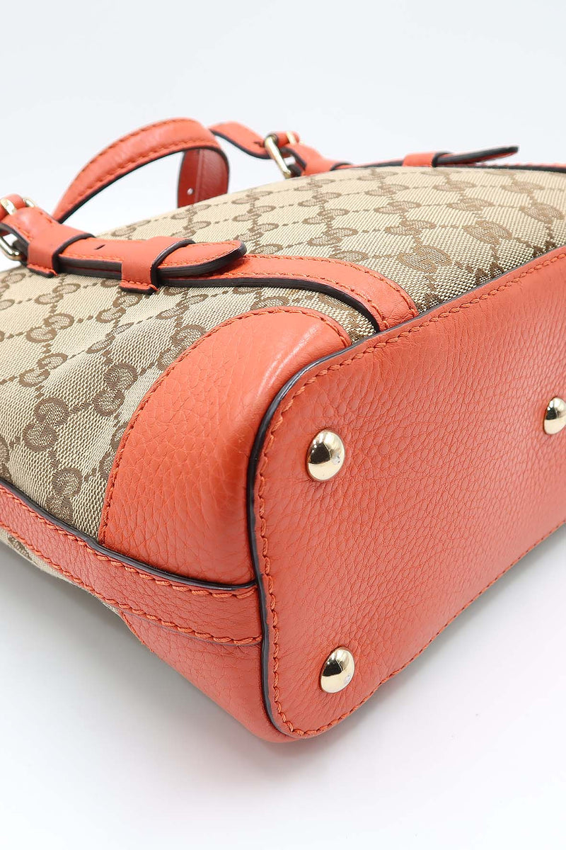 Gucci Bags? Gucci Belted Tote Bag Brown, Orange Luxury Designer Leather Handbag