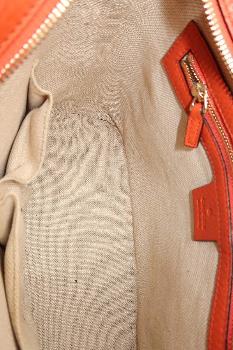 Gucci Bags? Gucci Belted Tote Bag Brown, Orange Luxury Designer Leather Handbag