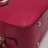 Bright premium bags detail and craftsmanship close-up