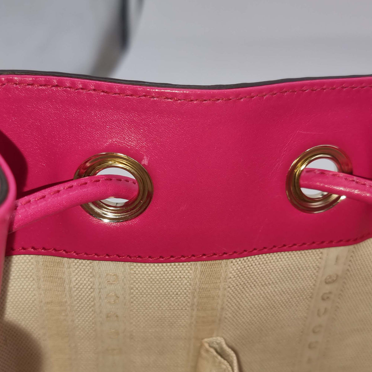 Diamante premium bags detail and craftsmanship close-up