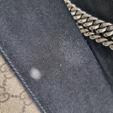 Close-up of Dionysus bags hardware and fine stitching
