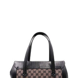 Close-up of GG bags hardware and fine stitching