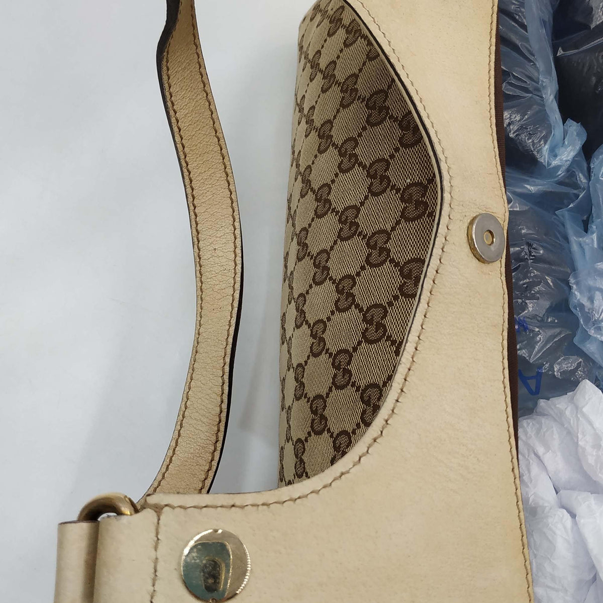 GG bags lifestyle shot premium designer piece