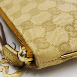 Close-up of GG bags hardware and fine stitching