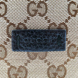 Close-up of GG bags hardware and fine stitching