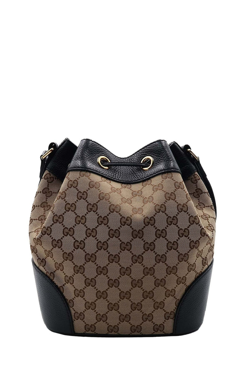Close-up of GG bags hardware and fine stitching