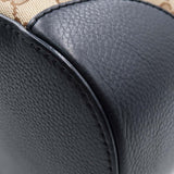 Close-up of GG bags hardware and fine stitching