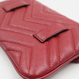 Close-up of GG bags hardware and fine stitching