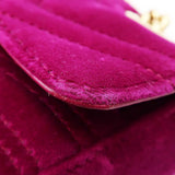 Close-up of GG bags hardware and fine stitching
