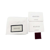 Close-up of GG bags hardware and fine stitching