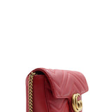 Close-up of GG bags hardware and fine stitching