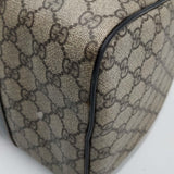 Close-up of GG bags hardware and fine stitching