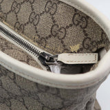Close-up of GG bags hardware and fine stitching