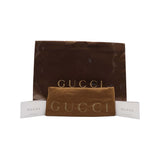 Close-up of GG bags hardware and fine stitching