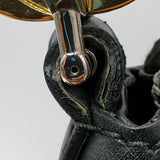 Close-up of Gucci bags hardware and fine stitching