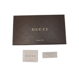 Close-up of Gucci bags hardware and fine stitching