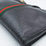 Close-up of Maxi bags hardware and fine stitching