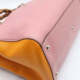 Close-up of Medium bags hardware and fine stitching