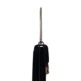 Close-up of Medium bags hardware and fine stitching