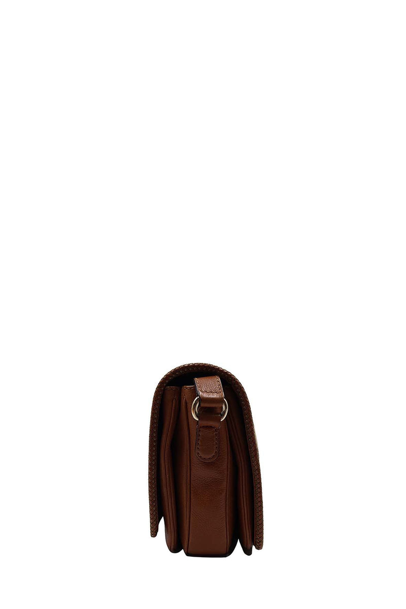 Close-up of Medium bags hardware and fine stitching