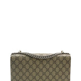 Close-up of Medium bags hardware and fine stitching