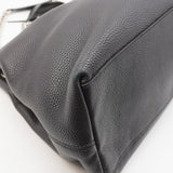 Close-up of Medium bags hardware and fine stitching