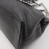 Close-up of Medium bags hardware and fine stitching
