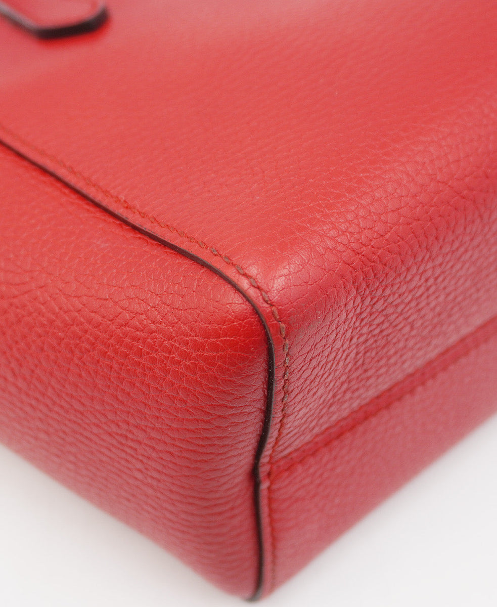 Close-up of Mini bags hardware and fine stitching