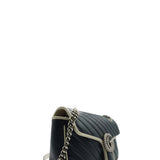 Close-up of GG bags hardware and fine stitching
