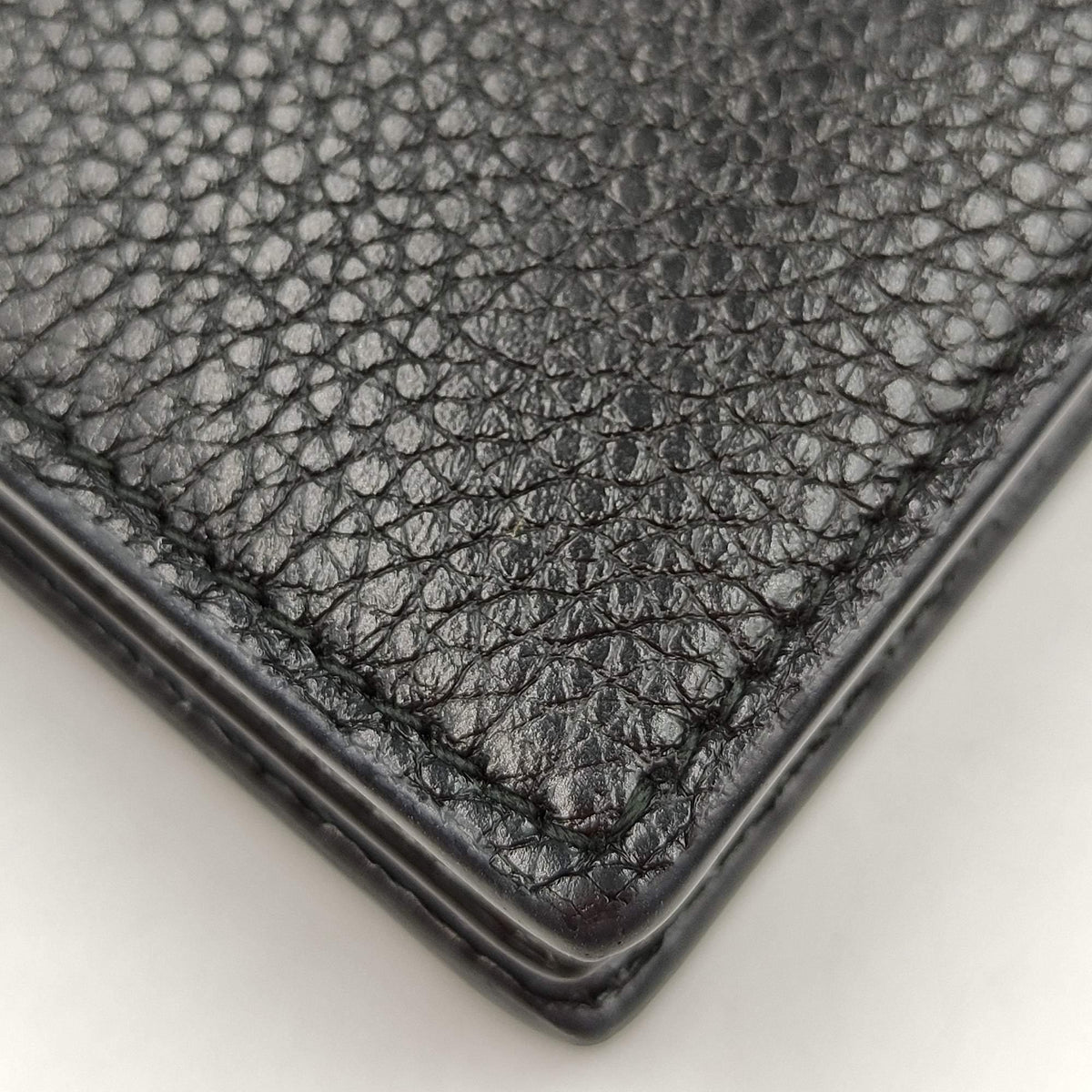 Gucci Wallets? Gucci Zumi Card Case Wallet on Chain Black Premium Leather Designer Wallet