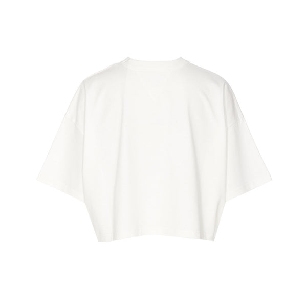 Bottega Veneta T-Shirts? Bottega Veneta Women Heart Crop T-Shirt Casual Everyday Designer Tee