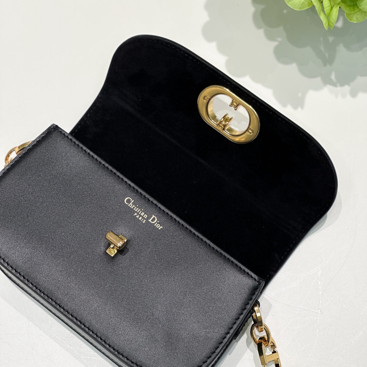 Dior Wallets? Dior Small 30 Montaigne Avenue Bag Elegant Everyday Leather Wallet