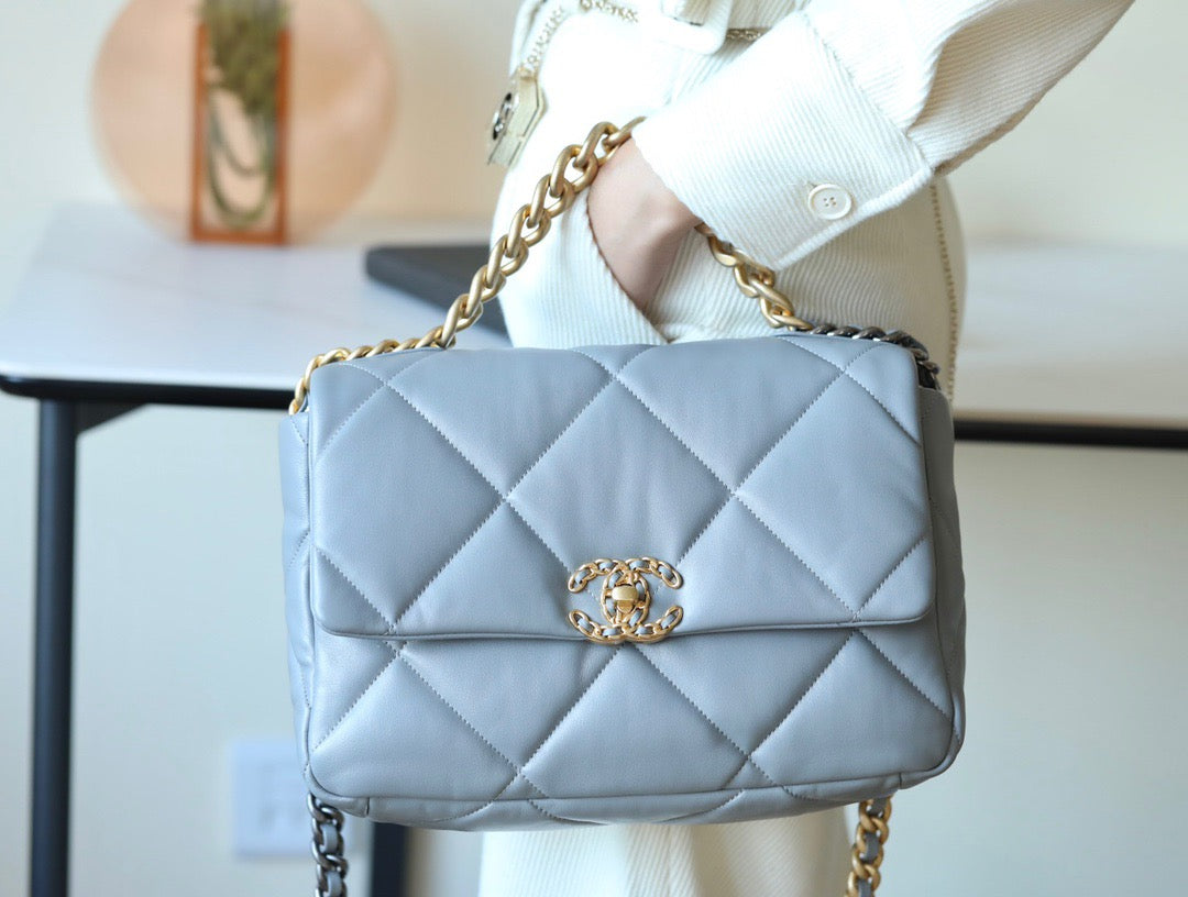 Chanel Wallets? Chanel 19 Bag Premium Leather Designer Wallet