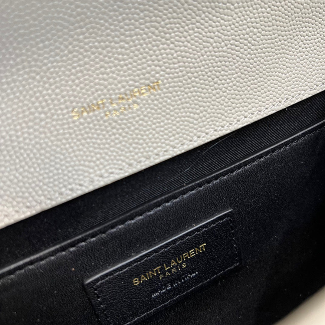 Saint Laurent Wallets? Saint Laurent Envelope Medium Bag Elegant Everyday Leather Wallet