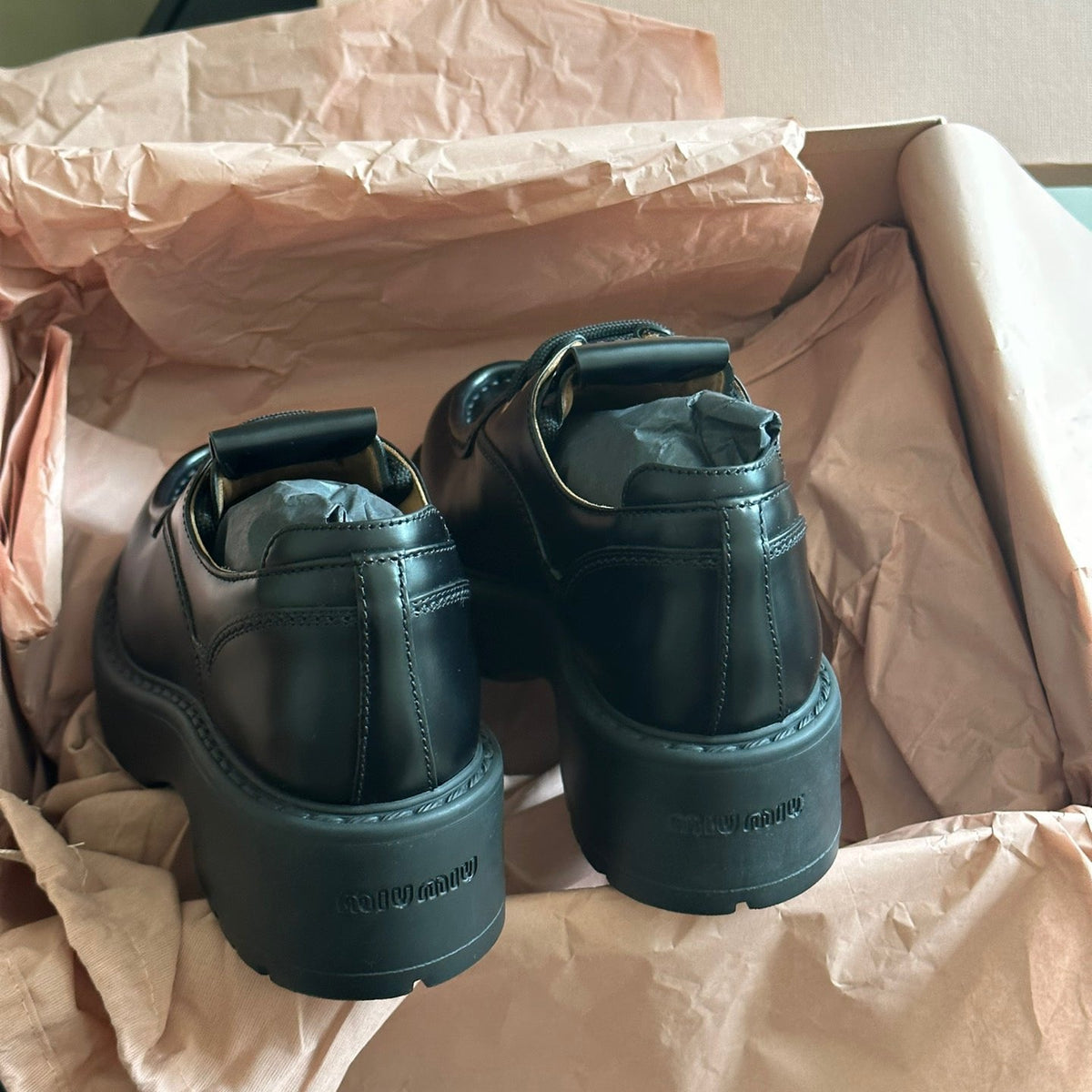 Shoes? Miu M Loafers Premium Designer Casual Shoes
