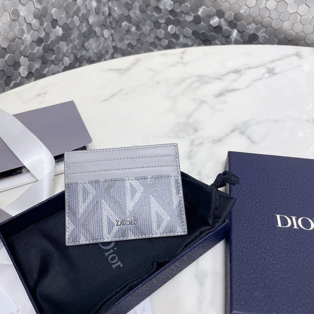 Dior Wallets? Dior Card Holder Elegant Everyday Leather Wallet
