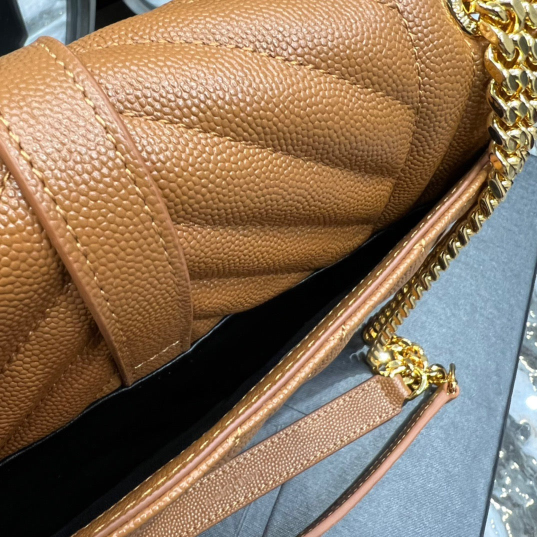 Saint Laurent Wallets? Saint Laurent Envelope Medium Bag Elegant Everyday Leather Wallet