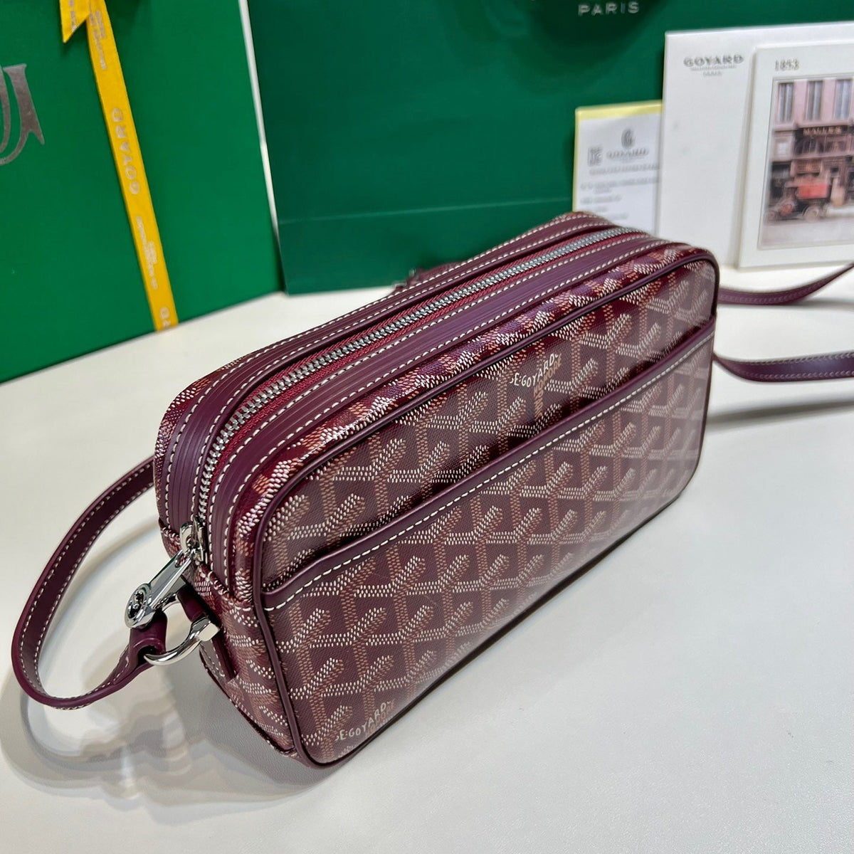 Wallets? Goya Cap Vert Bag Premium Leather Designer Wallet